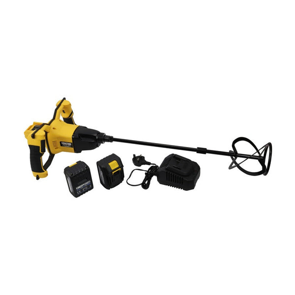 Cordless Power Mixer With 2x4.0ah Bt - 18v