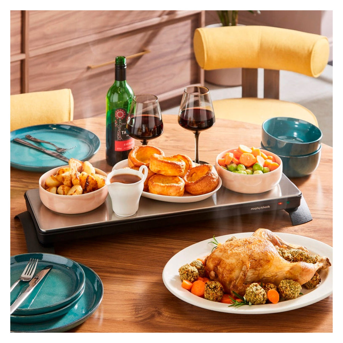 Cordless Warming Tray - 800w, view 2