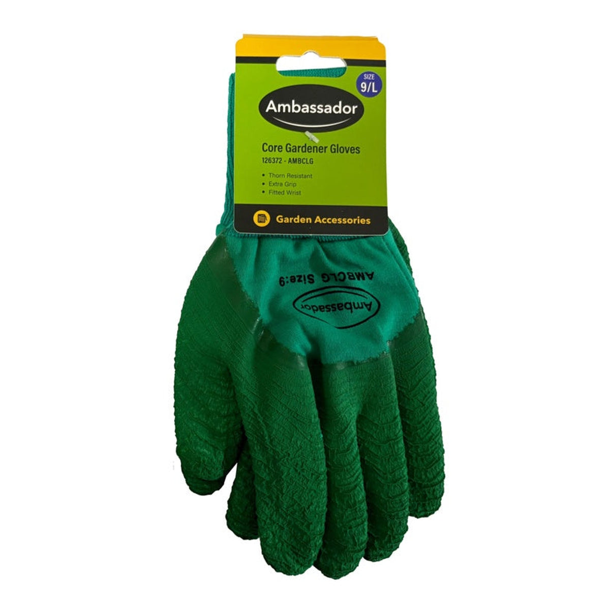 Core Gardener Green Gloves - 9/L