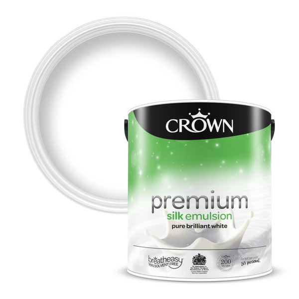 Crown Breatheasy Silk emulsion 2.5L tin