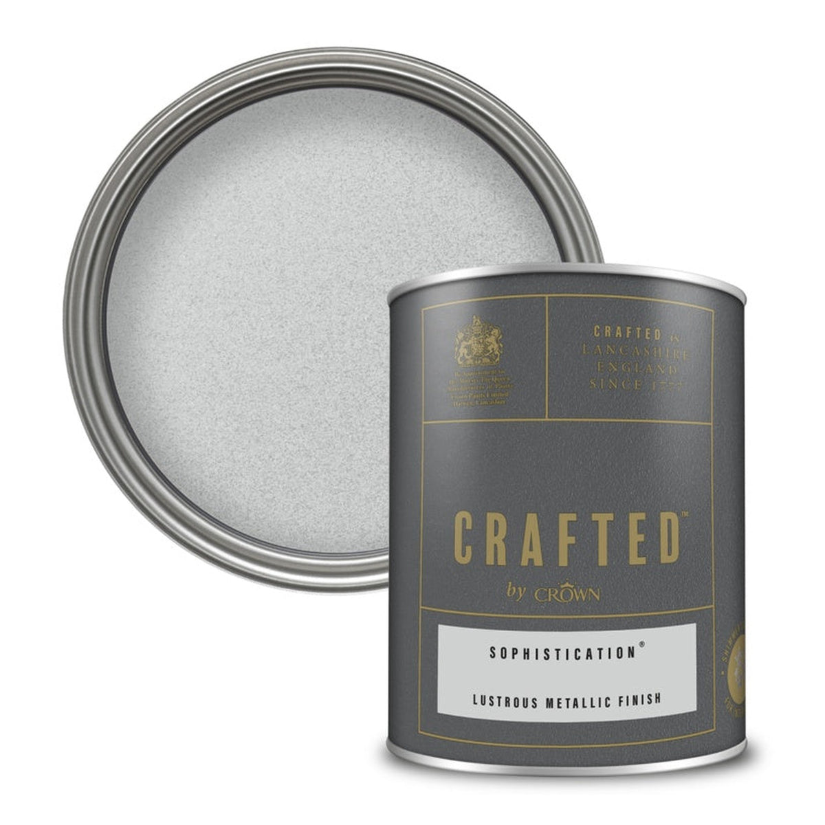 Crown Crafted Lustrous Metallic 1.25L in Sophistication
