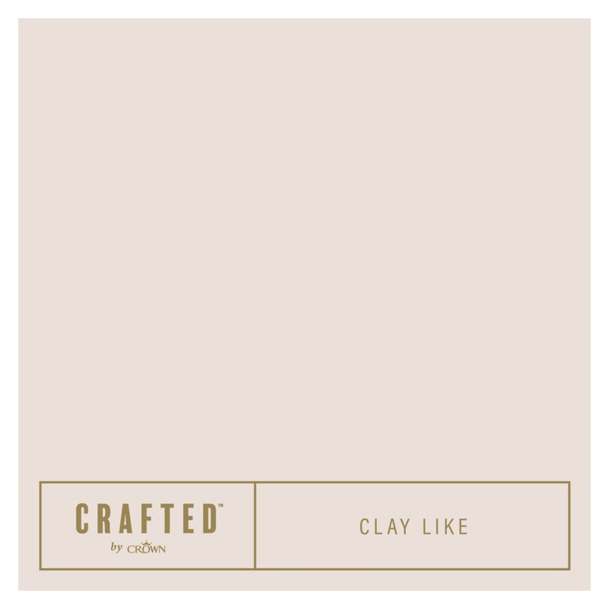 Crown Crafted Luxurious Flat Matt 2.5L tin in Clay Like, view 2