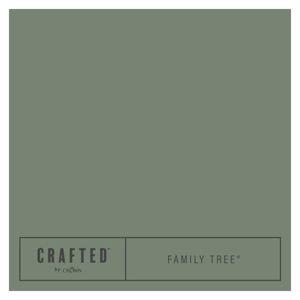 Crown Crafted Luxurious Flat Matt 2.5L in Family Tree, view 2