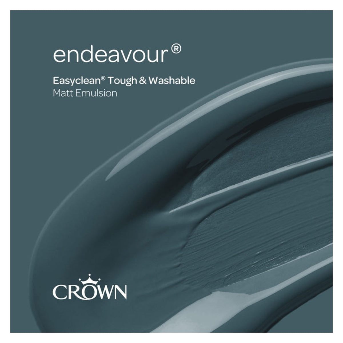 Crown Easyclean Matt Emulsion 2.5L tin in Endeavour, view 3