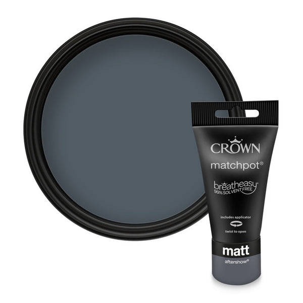 Crown Matt Emulsion 40ml pot in Aftershow