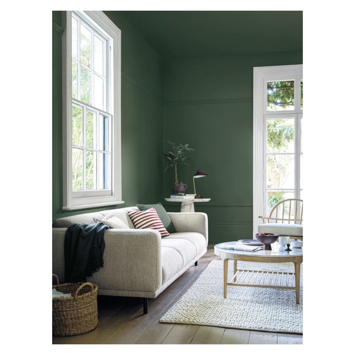Crown Walls and Ceilings Matt 2.5L tin in Woodland Wanderer, view 2