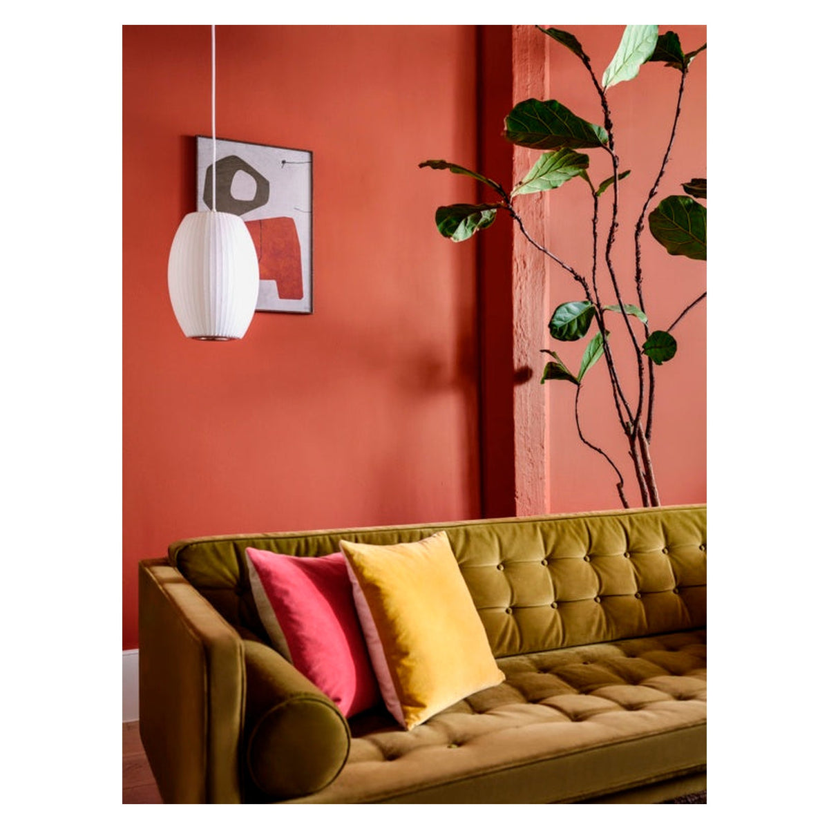 Crown Walls and Ceilings Matt Emulsion 2.5L in Crimson Fox, view 2