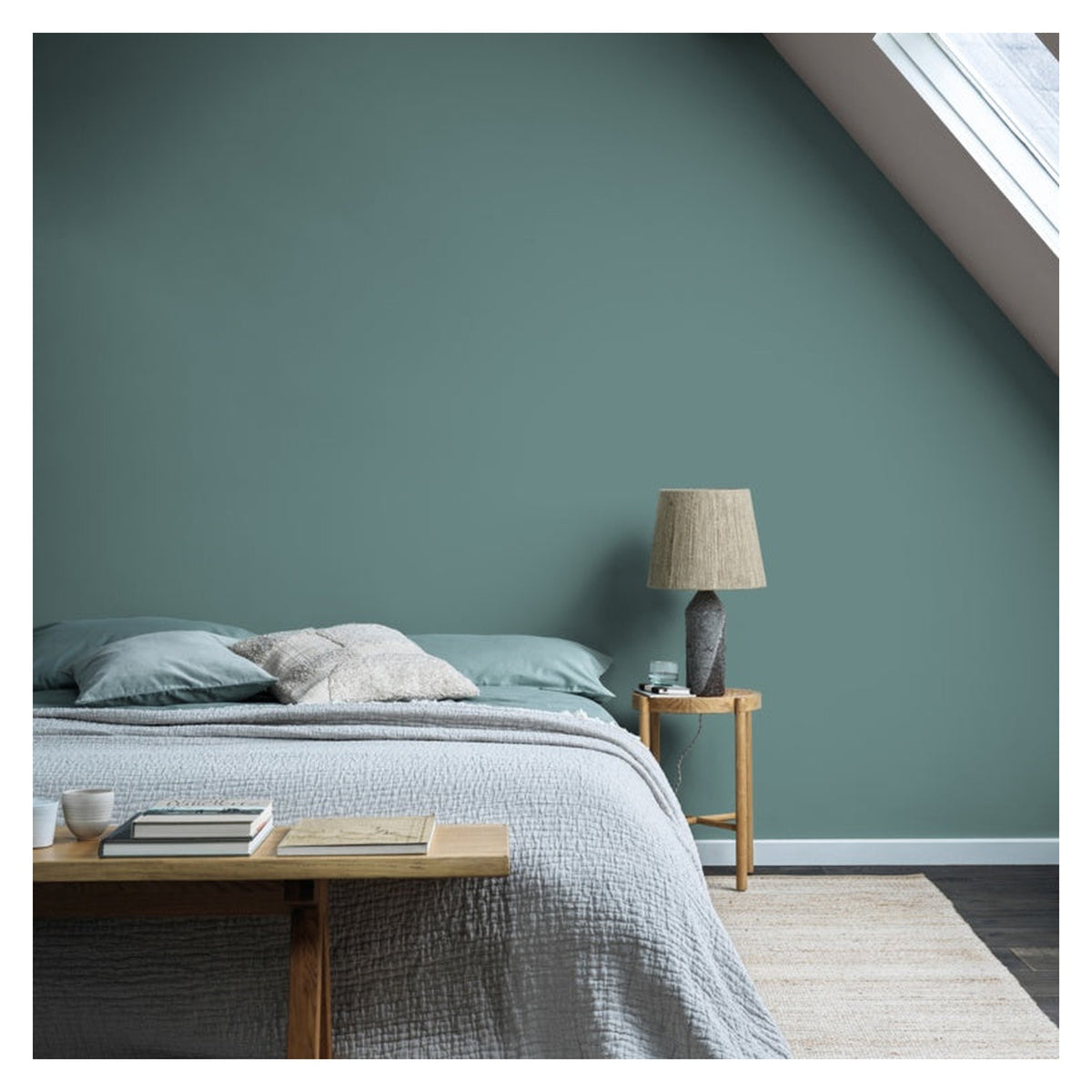 Crown Walls & Ceilings Silk Emulsion 2.5L tin in Botany Bay, view 5