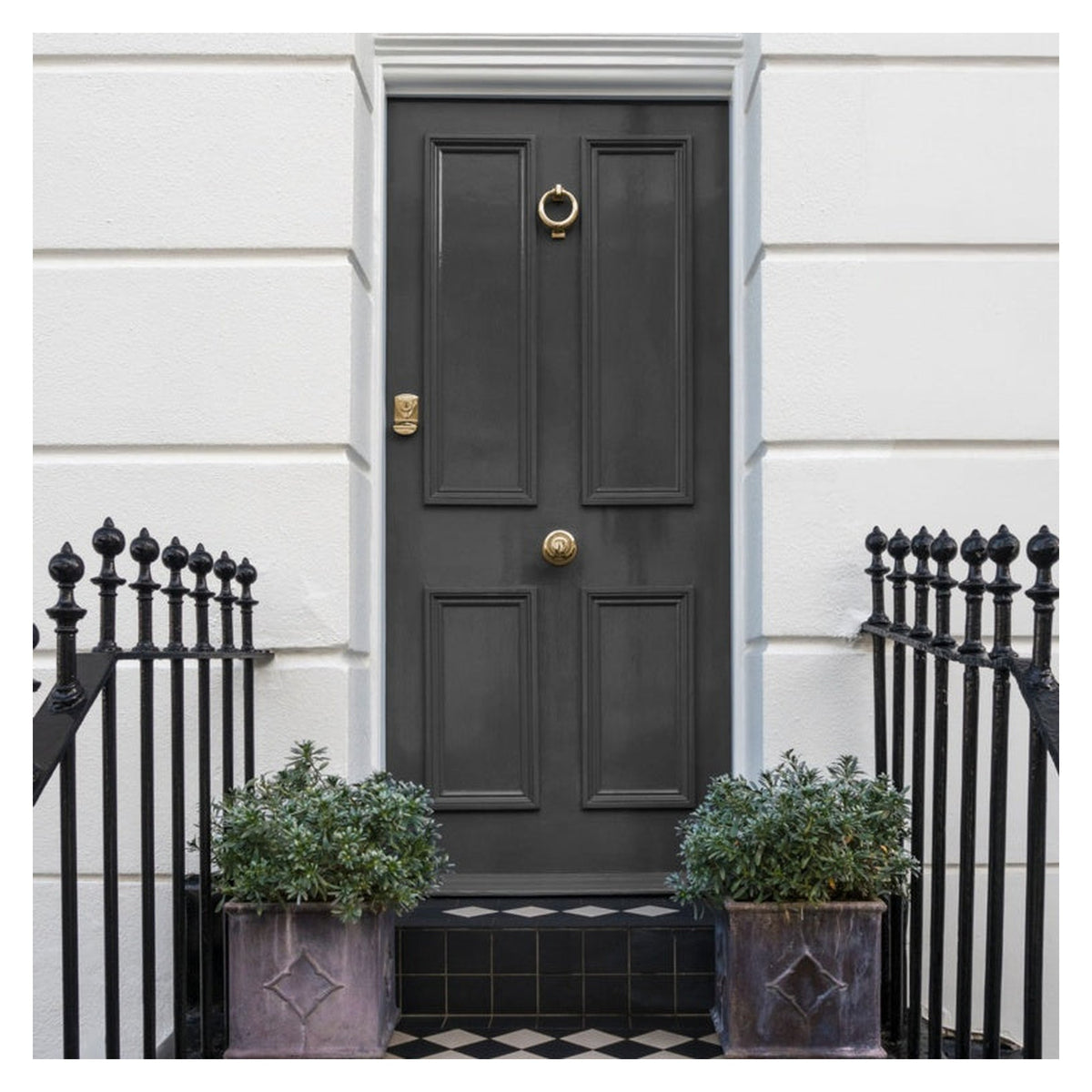 Crown Wood & Metal Quick Dry Gloss 750ml in Anthracite, view 2