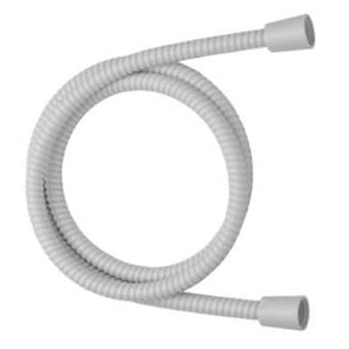 Croydex Amalfi white flexi PVC shower hose, 1.5m