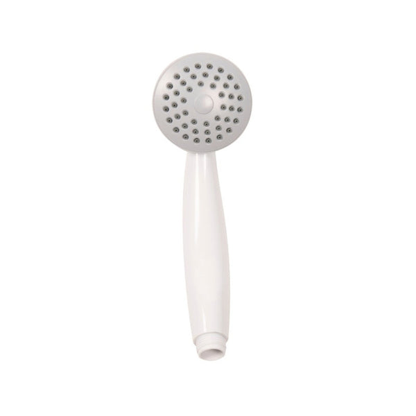 Croydex Amalfi white one-function shower head