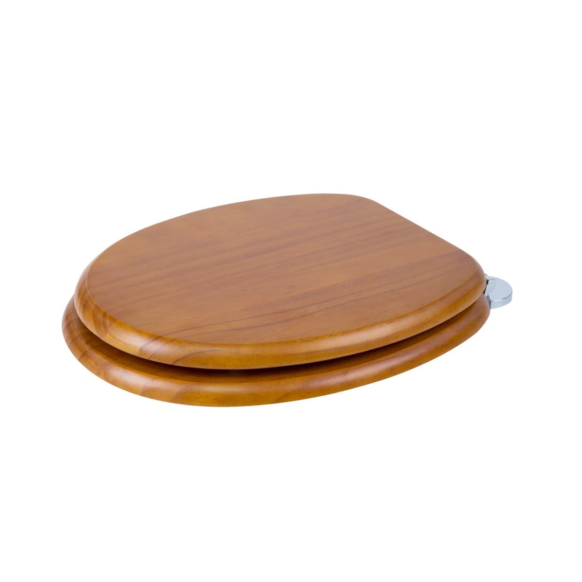 Croydex Flexi-Fix Davos antique pine toilet seat, view 2