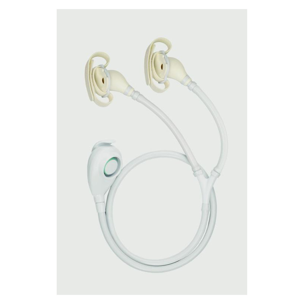 Croydex Freeway Secura white shower handset with 1000mm hose, view 2