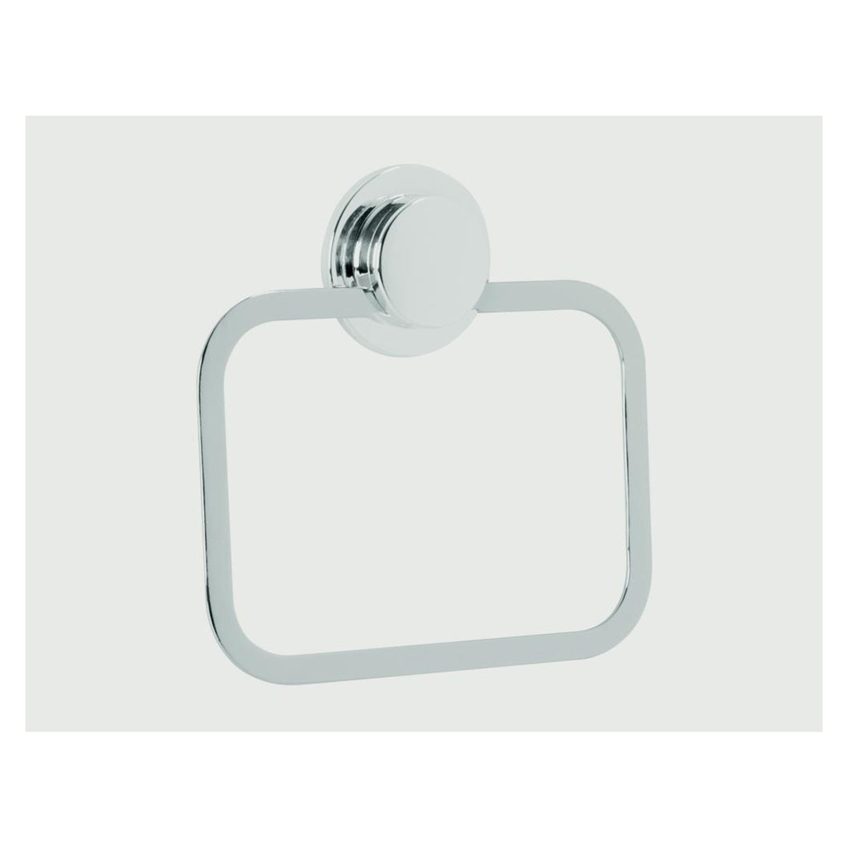 Croydex Stick N Lock 2 chrome towel holder