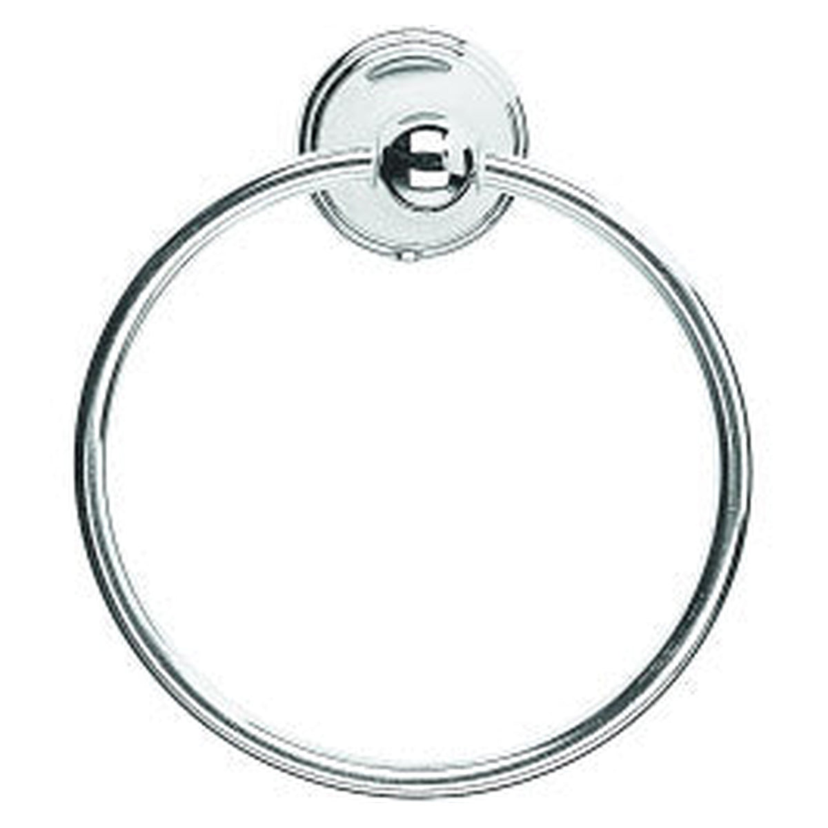 Croydex Westminster towel ring in chrome