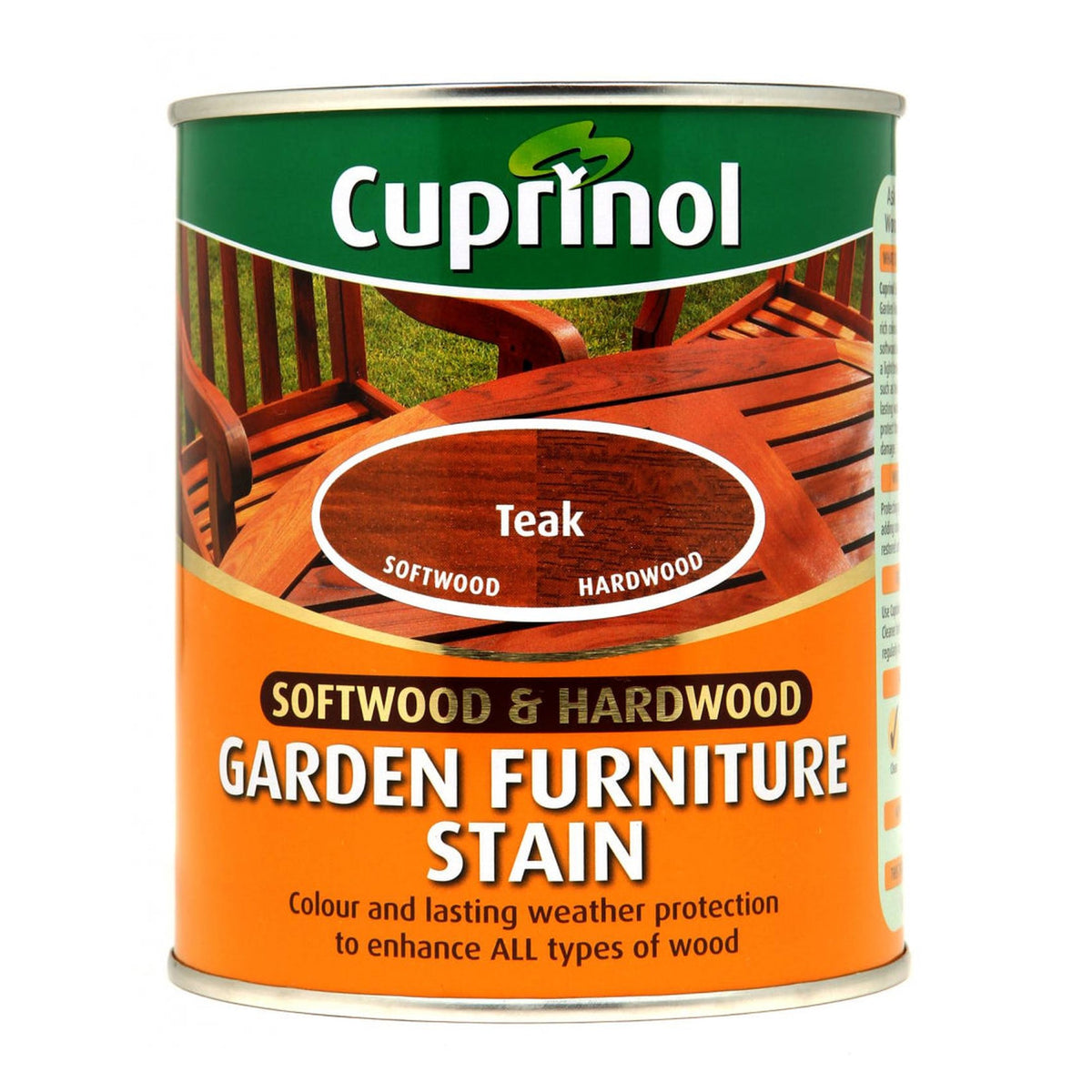 Cuprinol Garden Furniture Stain 750ml tin in Teak