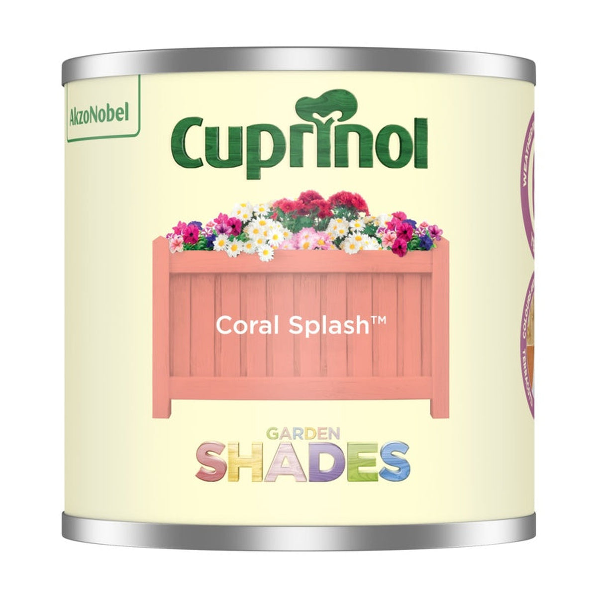 Cuprinol Garden Shades 125ml tester in Coral Splash
