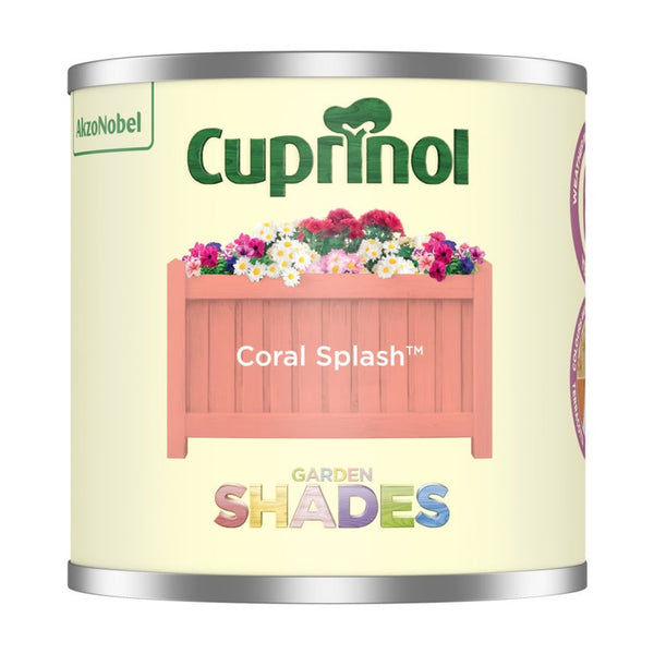 Cuprinol Garden Shades 125ml tester in Coral Splash