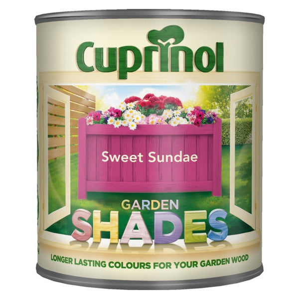 Cuprinol Garden Shades 1L in Sweet Sundae
