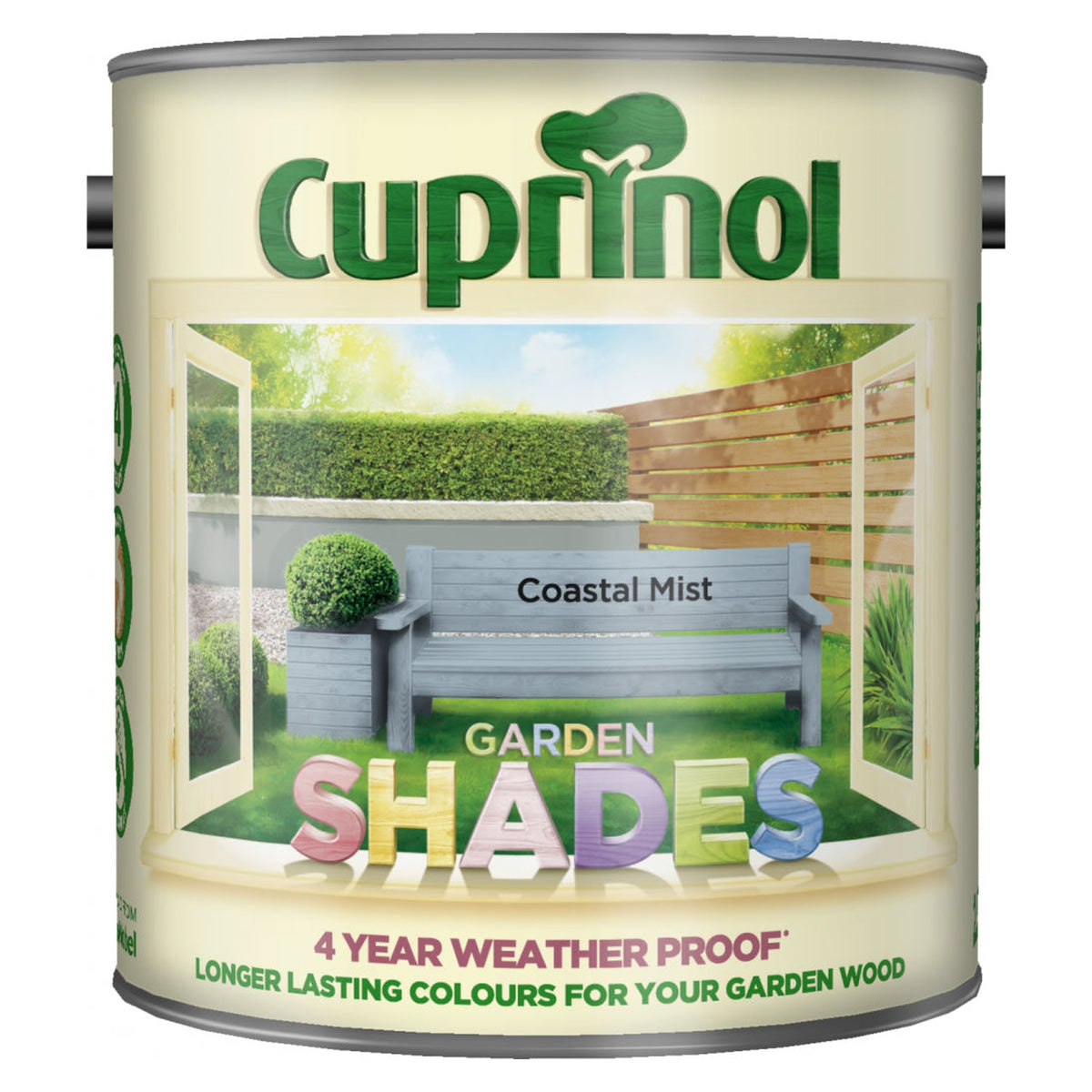 Cuprinol Garden Shades 2.5L in Coastal Mist
