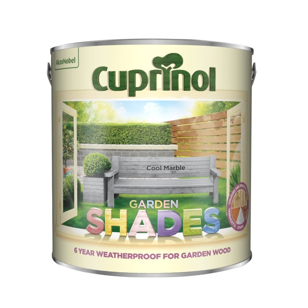 Cuprinol Garden Shades Cool Marble 2.5L tin