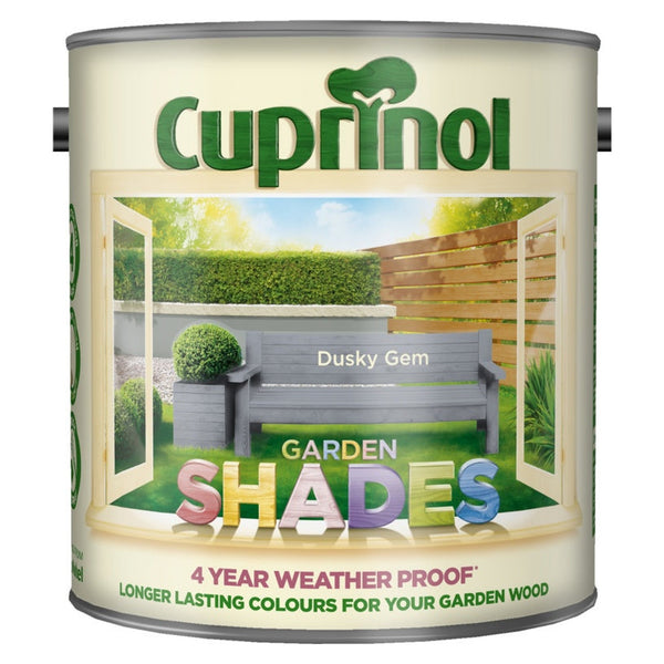 Cuprinol Garden Shades 2.5L tin in Dusky Gem