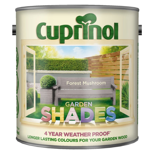 Cuprinol Garden Shades Forest Mushroom 2.5L tin