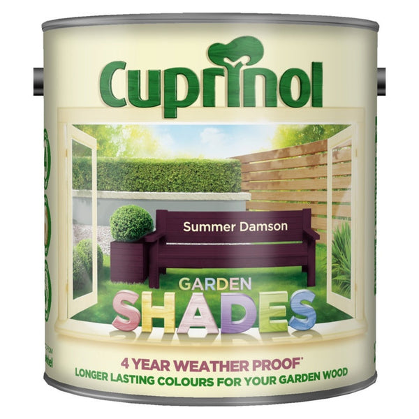 Cuprinol Garden Shades 2.5L tin in Summer Damson