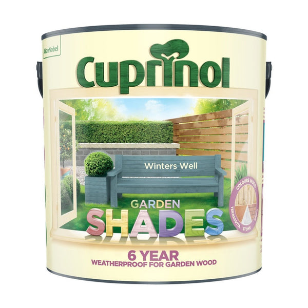 Cuprinol Garden Shades 2.5L tin in Winters Well