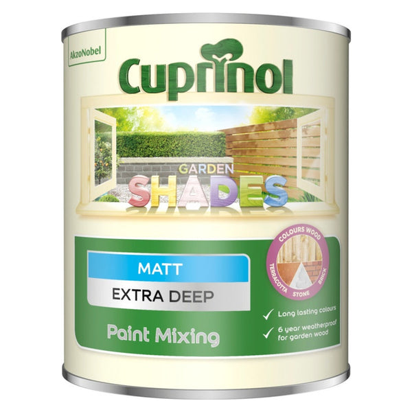 Cuprinol Garden Shades Extra Deep Matt 2.5L tin
