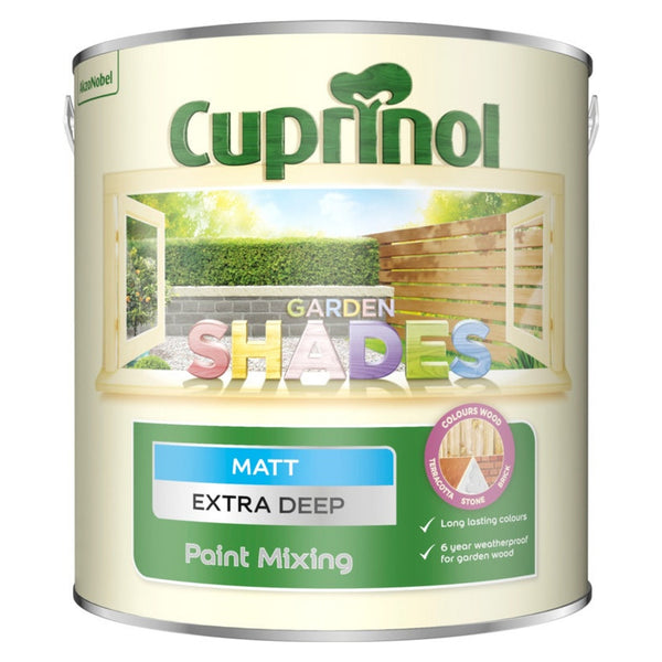Cuprinol Garden Shades extra deep matt base 1L