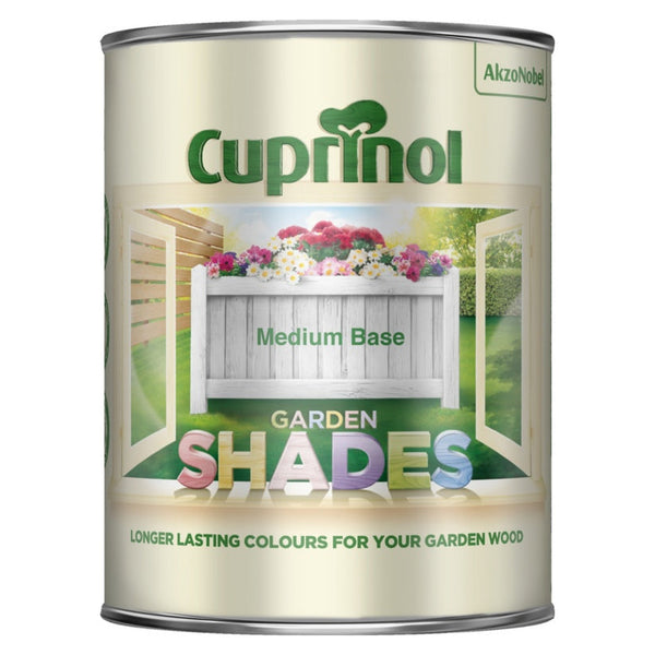 Cuprinol Garden Shades Medium Base 1L tin