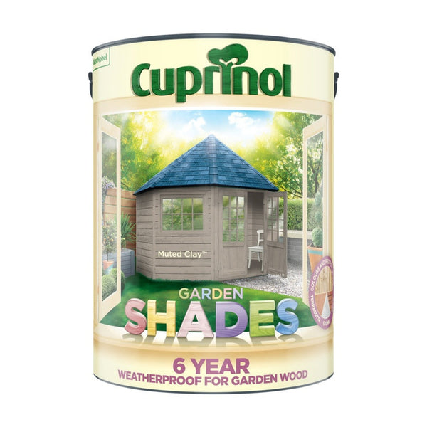 Cuprinol Garden Shades 5L tin in Muted Clay