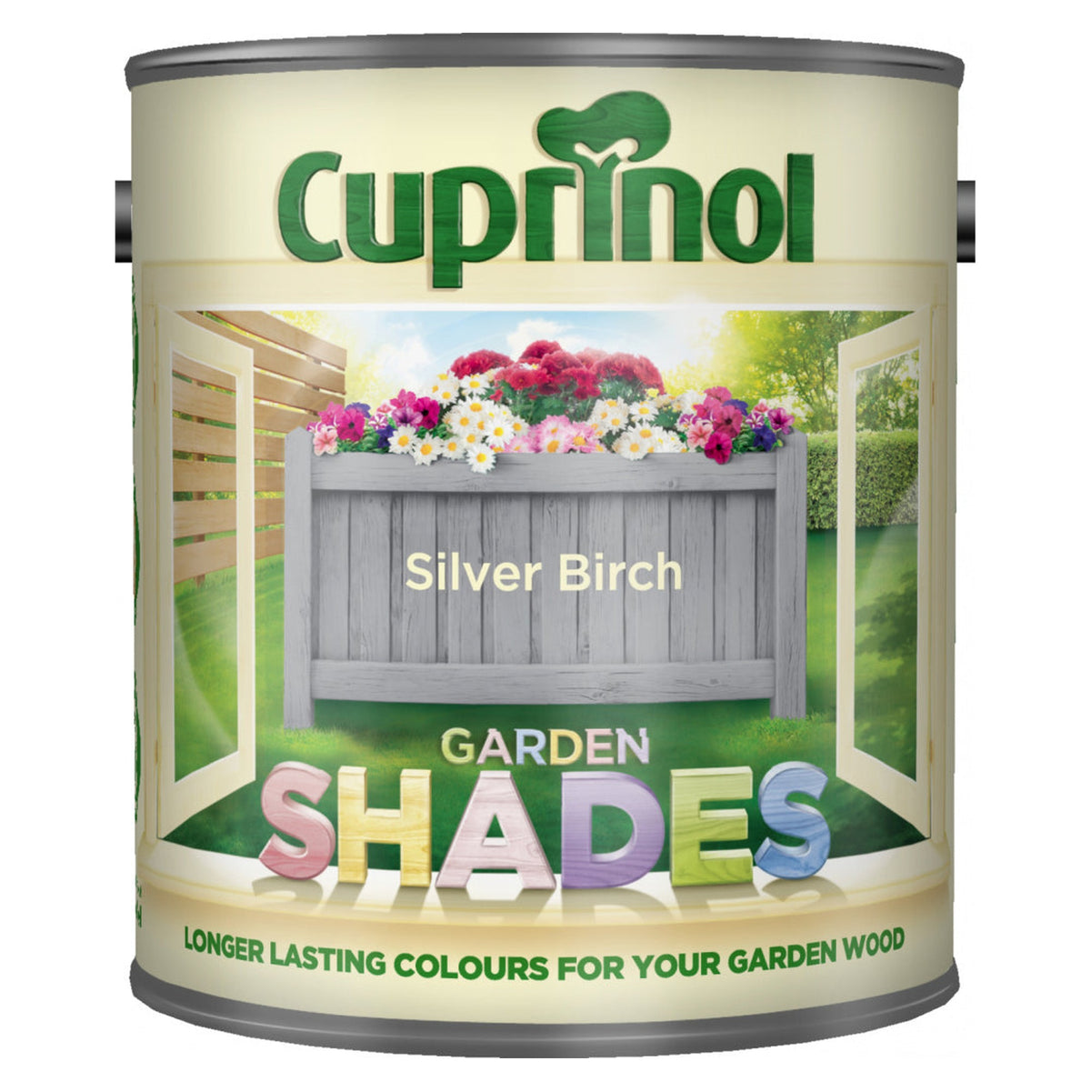 Cuprinol Garden Shades 1L tin in Silver Birch