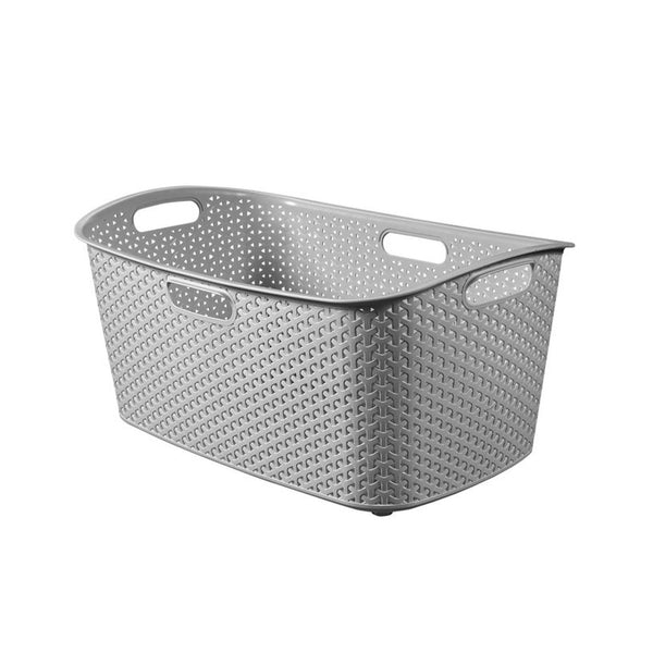 Curver My Style grey laundry basket
