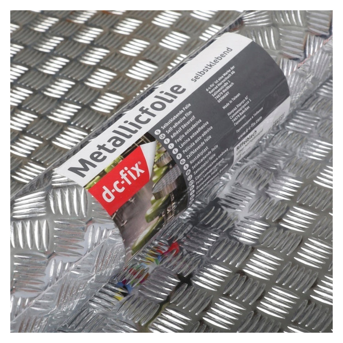 d-c-fix Chequer Plate self adhesive film 67.5cm x 1.5m, view 2