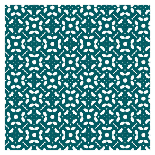 d-c-fix Flowers Petrol tablecloth roll