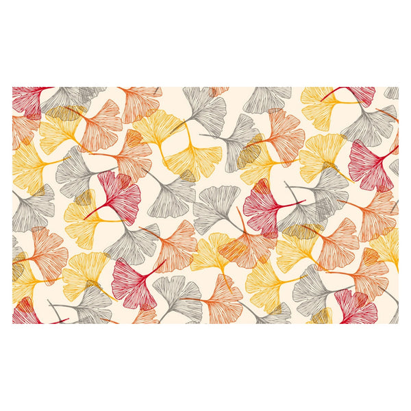 d-c-fix Ginko Red food safe tablecloth roll 140cm x 20m