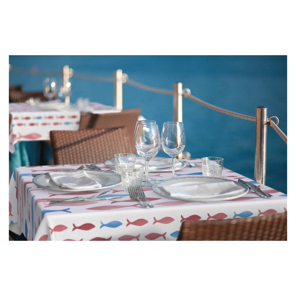 d-c-fix Reefo food safe tablecloth roll, view 2