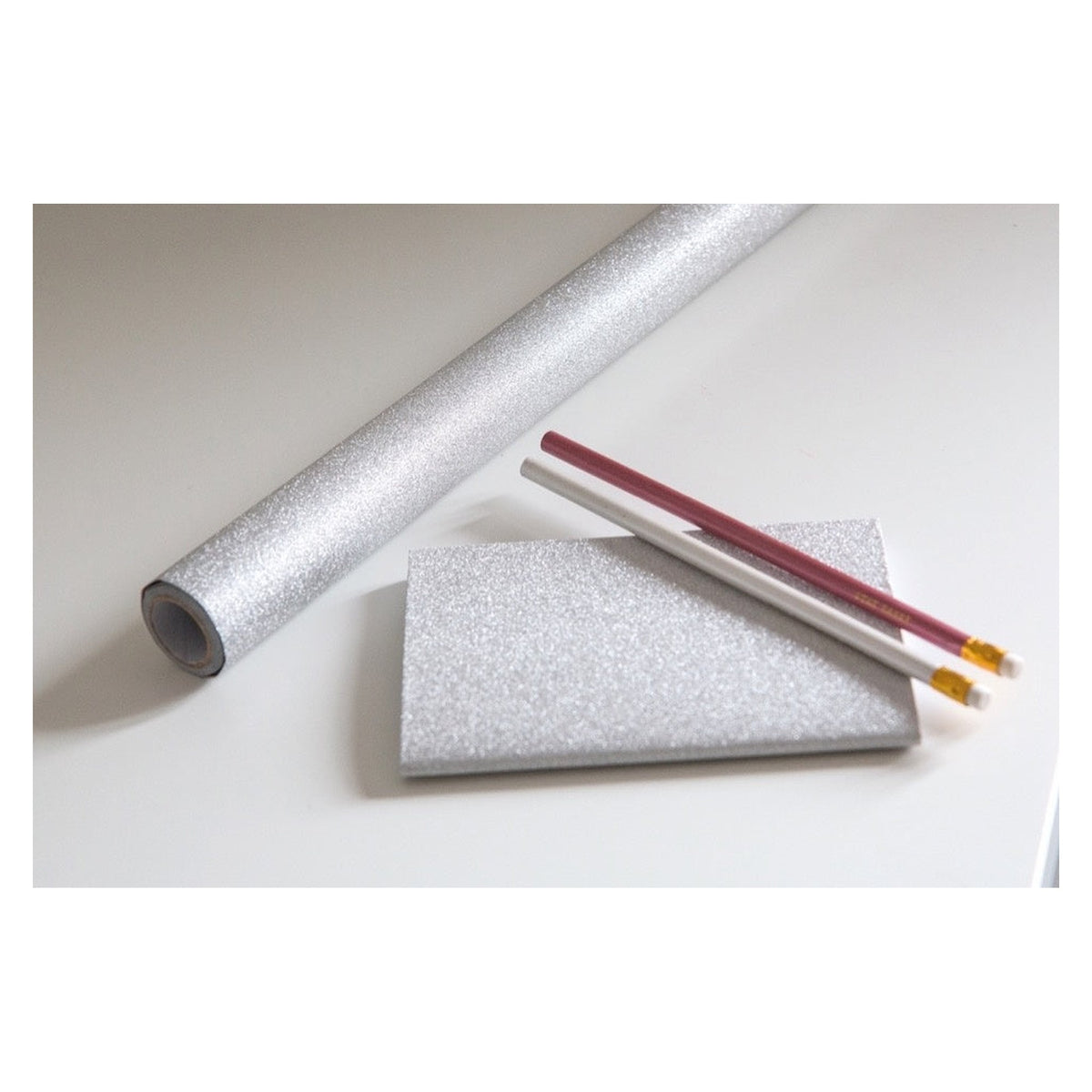 d-c-fix glitter silver self adhesive film 45cm x 1.5m, view 2