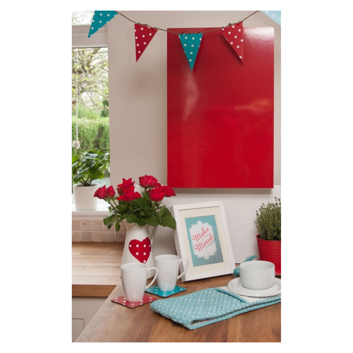 d-c-fix glossy red self adhesive film roll 67.5cm x 2m