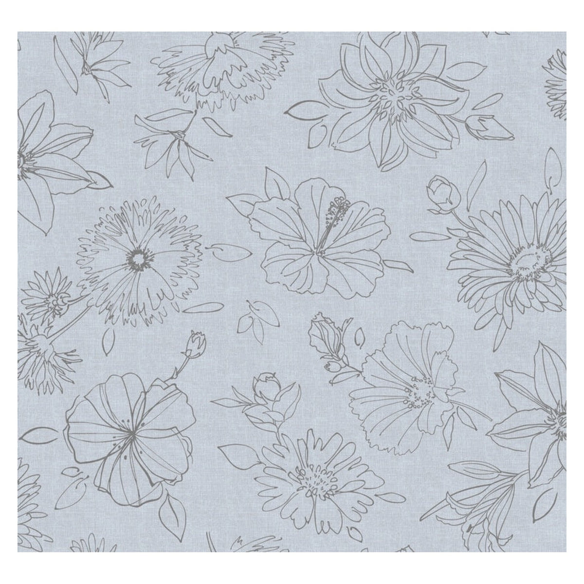 d-c-fix Manhattan Palmas Grey tablecloth 20m roll