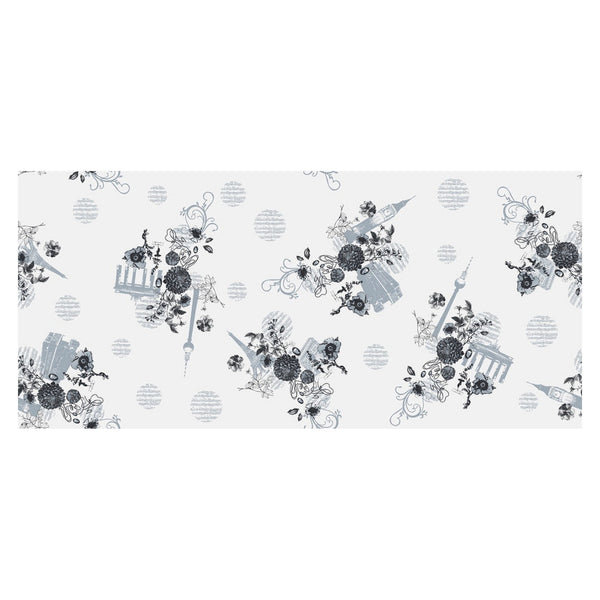 d-c-fix Manhattan Shirley Silver tablecloth roll 20m x 140cm