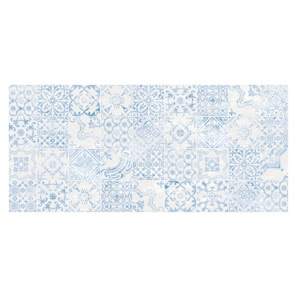 d-c-fix Manhattan Visbi Blue tablecloth 20m roll