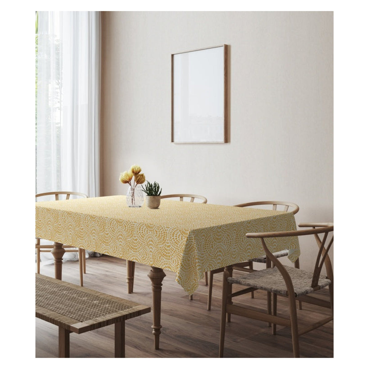 d-c-fix Monte Carlo Splash Citron tablecloth roll, 20m x 140cm