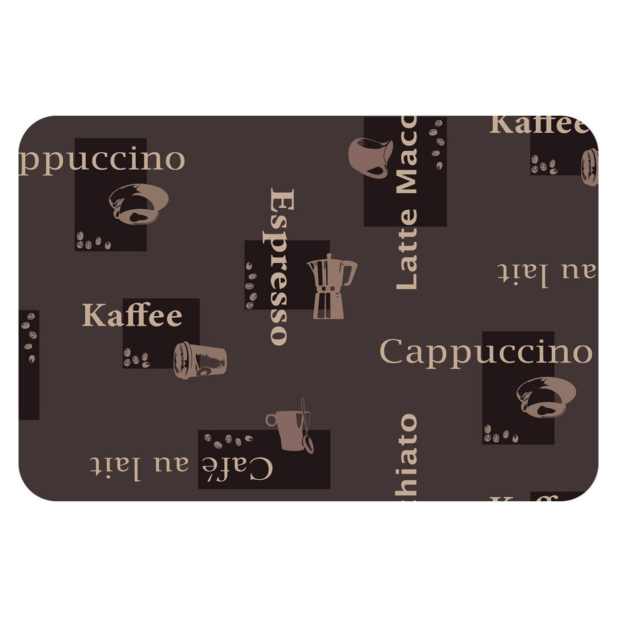 d-c-fix Rio placemats in Cappuccino, pack of 12