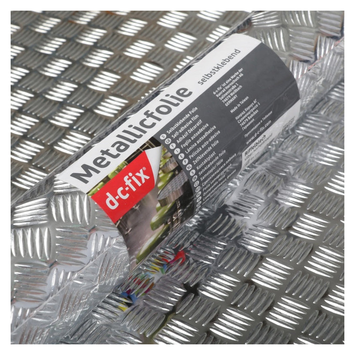 d-c-fix Chequer Plate self adhesive film roll, view 2