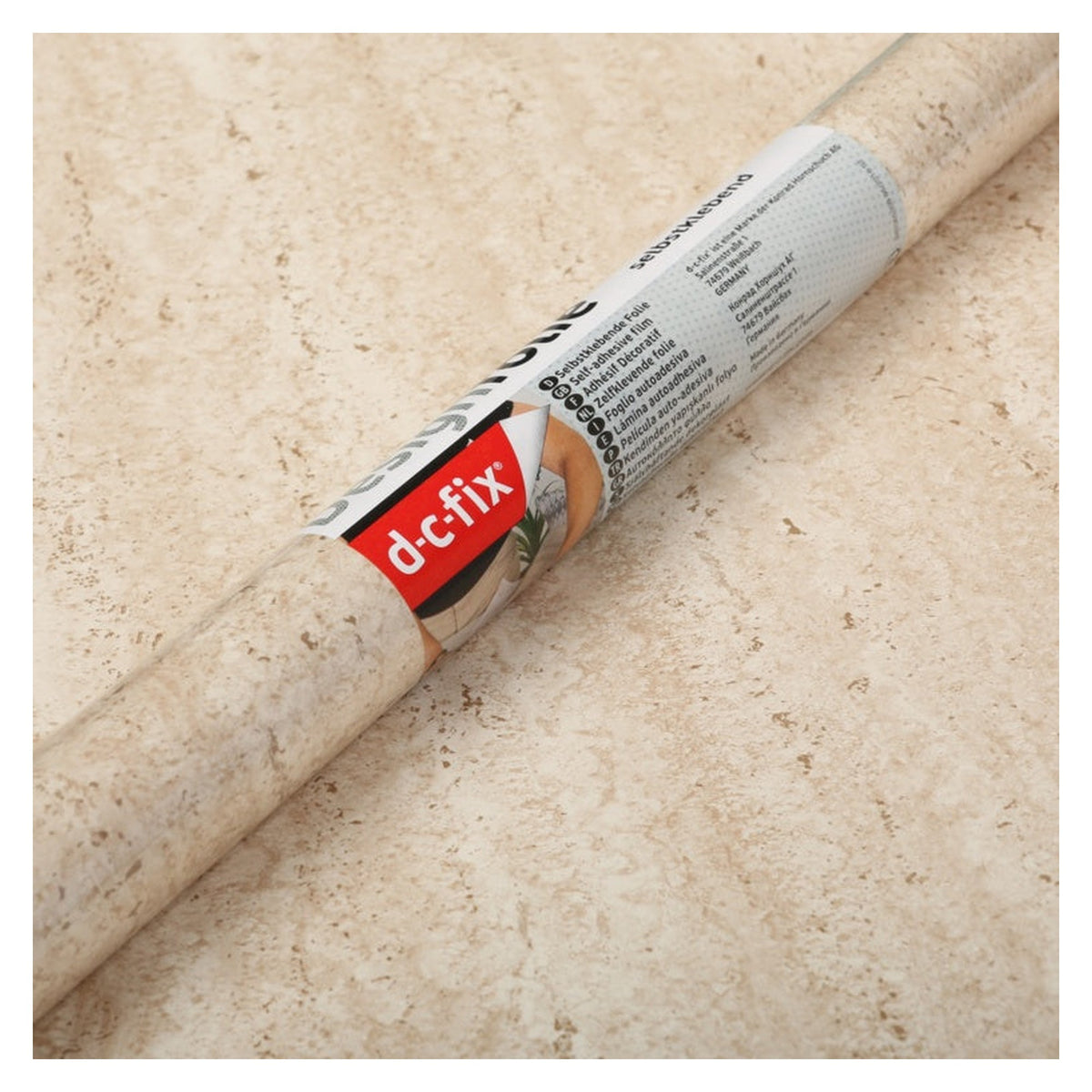d-c-fix self adhesive film in Fontana Beige, 45cm x 2m roll, view 2