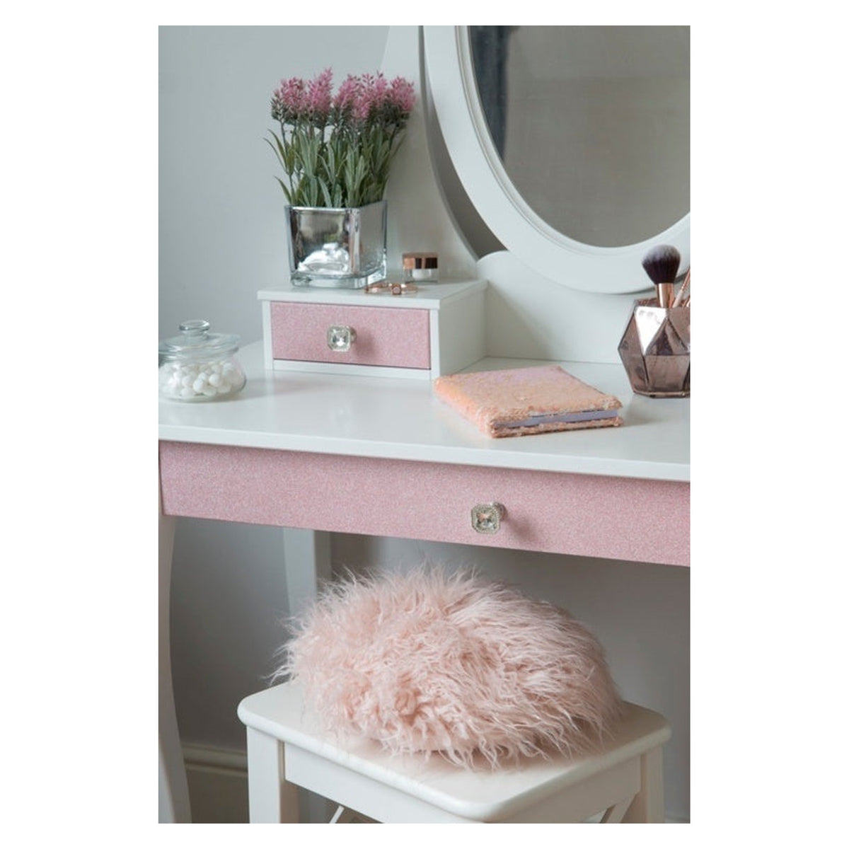 d-c-fix self adhesive film in Glitter Pink, 67.5cm wide, view 7