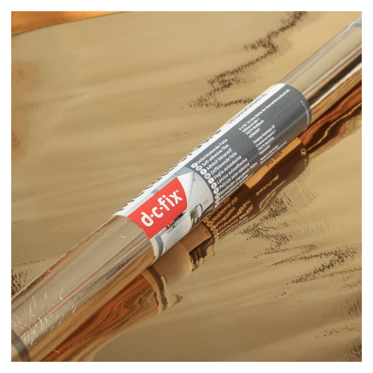 d-c-fix glossy gold self adhesive film roll, 45cm x 15m, view 3